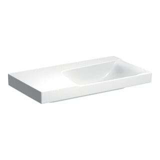 Geberit Waschtisch Xeno2 90x48cm, Ab L, o HL, o. ÜL, we. K-Tect