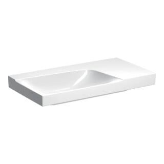 Geberit Waschtisch Xeno2 90x48cm, Ab R, o HL, o. ÜL, we. K-Tect