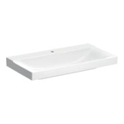 Geberit Waschtisch Xeno2 90x48cm, Hahnl. mit., o. ÜL, we. K-Tect