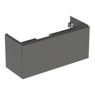 Geberit Waschtischunterschrank Acanto 1 La., 1 I-Lade, B 119cm, la ma / la. ma