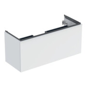 Geberit Waschtischunterschrank Acanto 1 La., 1 I-Lade, B 119cm, w ma / we. ma