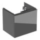 Geberit Waschtischunterschrank Acanto 1 La., 1 I-Lade, B 60cm, la m / la g / l-1