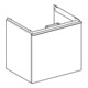 Geberit Waschtischunterschrank Acanto 1 La., 1 I-Lade, B 60cm, Nussb / la. ma