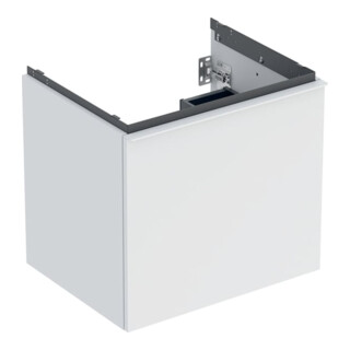 Geberit Waschtischunterschrank Acanto 1 La., 1 I-Lade, B 60cm, we. ma / we. ma