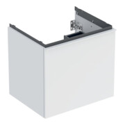 Geberit Waschtischunterschrank Acanto 1 La., 1 I-Lade, B 60cm, we. ma / we. ma