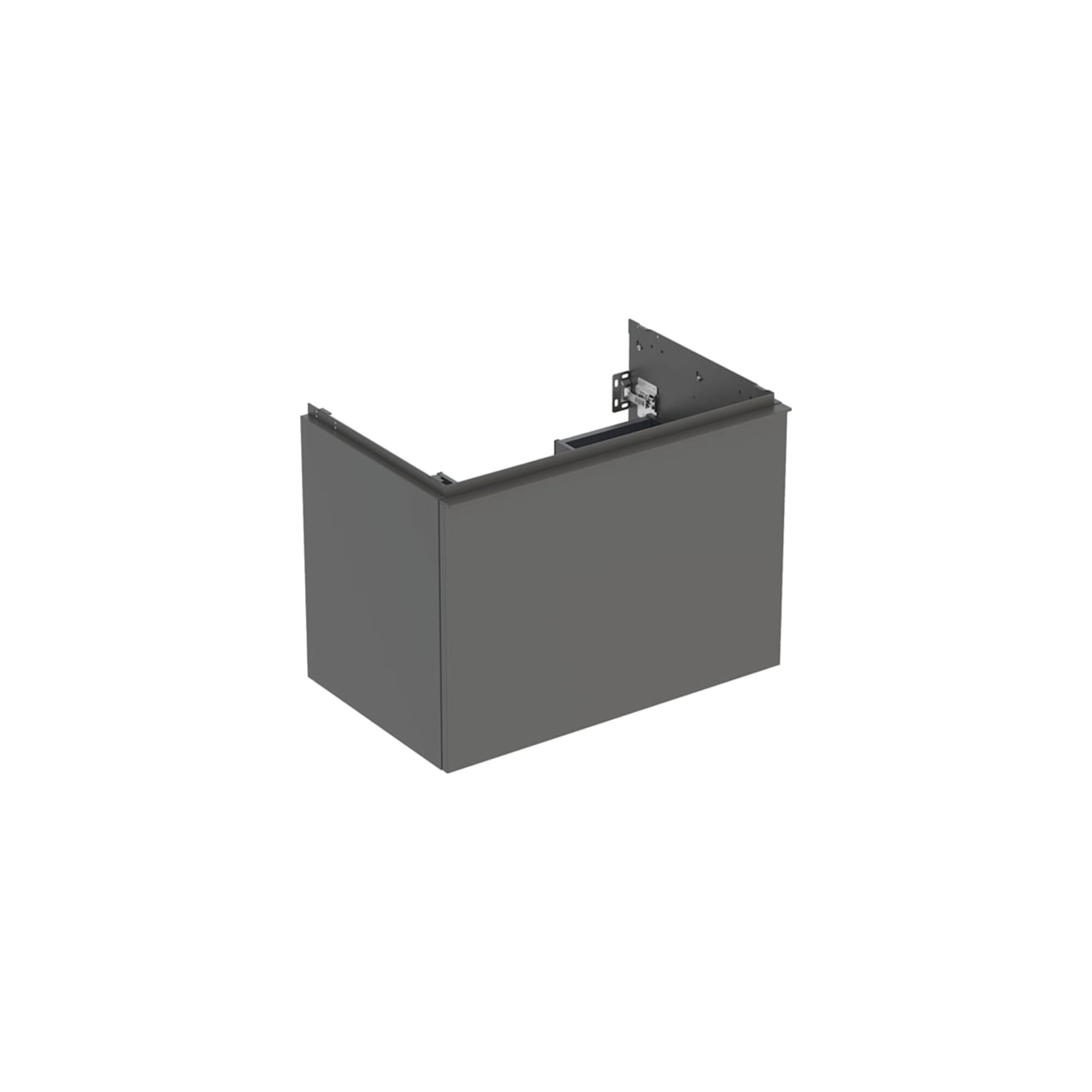 Geberit Waschtischunterschrank Acanto 1 La., 1 I-Lade, B 74cm, la. ma / la. ma