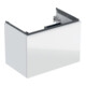 Geberit Waschtischunterschrank Acanto 1 La., 1 I-Lade, B 74cm, w g / w g / w m-1