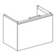 Geberit Waschtischunterschrank Acanto 1 La., 1 I-Lade, B 74cm, w g / w g / w m-2