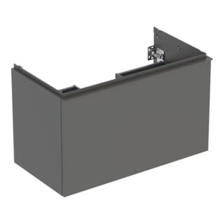 Geberit Waschtischunterschrank Acanto 1 La., 1 I-Lade, B 90cm, la. ma / la. ma