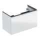 Geberit Waschtischunterschrank Acanto 1 La., 1 I-Lade, B 90cm, w g / w g / w m-1