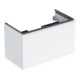 Geberit Waschtischunterschrank Acanto 1 La., 1 I-Lade, B 90cm, w hgl / we. ma-1
