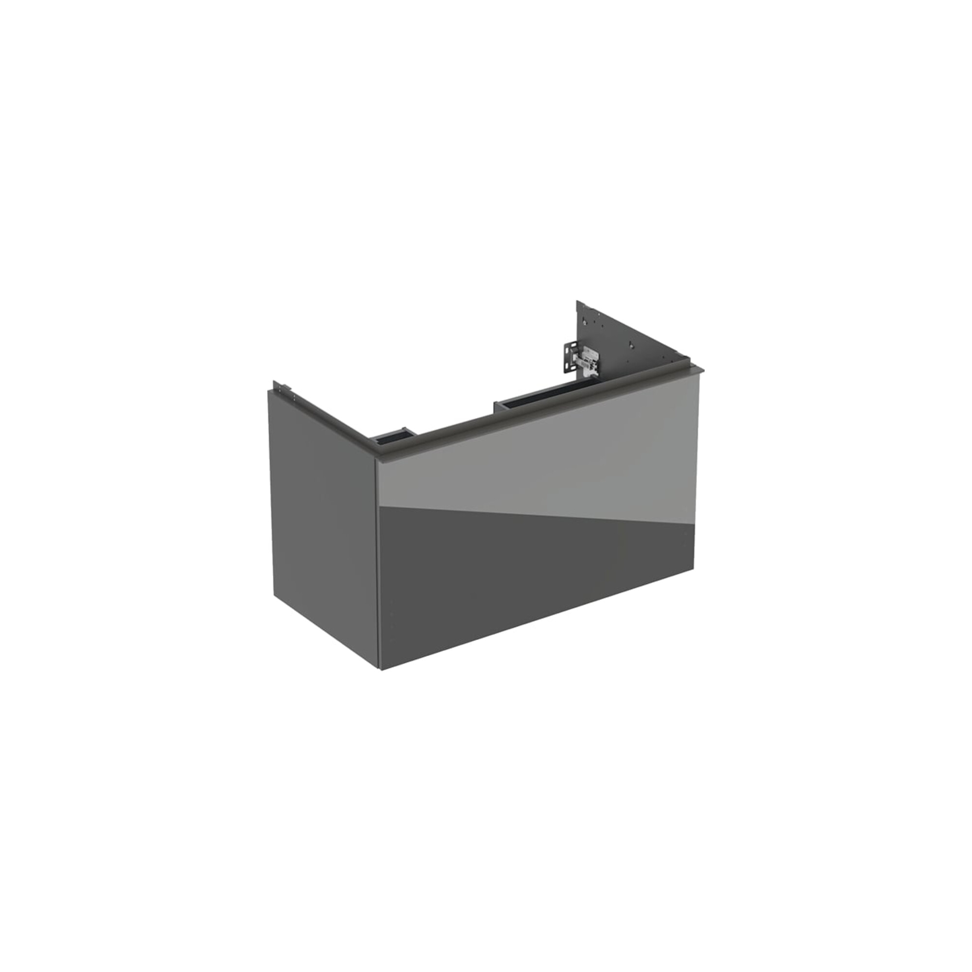 Geberit Waschtischunterschrank Acanto 1 La., 1I-Lade, B 90cm, la m / la g / l
