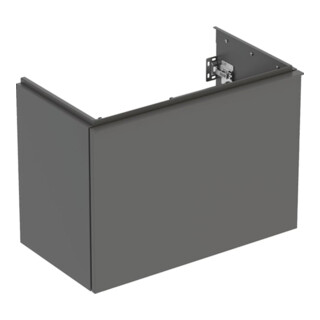 Geberit Waschtischunterschrank Acanto verk. Ausl., Br. 74cm, la. ma / la. matt