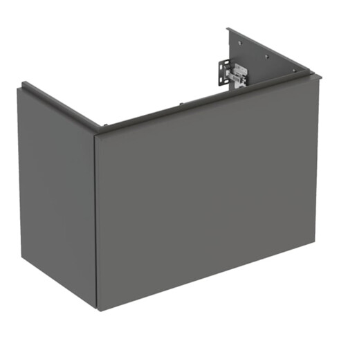 Geberit Waschtischunterschrank Acanto verk. Ausl., Br. 74cm, la. ma / la. matt