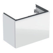 Geberit Waschtischunterschrank Acanto vrk A, B 74cm, we. hgl / we. gl / we. ma