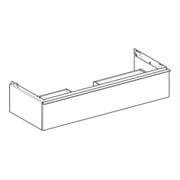 Geberit Waschtischunterschrank iCon 118,4x24,7x47,6cm, w/lack. hgl/Gr. vc-2
