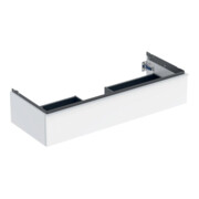 Geberit Waschtischunterschrank iCon 118,4x24,7x47,6cm, w/lack. hochglänzend