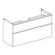 Geberit Waschtischunterschrank iCon 118,4x61,5x47,6cm, 2 Laden, la. m/la. ma