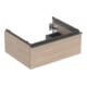 Geberit Waschtischunterschrank iCon 59,2x24,7x47,6cm, Eiche/Griff lava matt-1