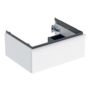 Geberit Waschtischunterschrank iCon 59,2x24,7x47,6cm, w/lack. hochglänzend