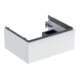 Geberit Waschtischunterschrank iCon 59,2x24,7x47,6cm, we. ma/Gr weiß matt-1
