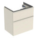 Geberit Waschtischunterschrank iCon 59,2x61,5x41,6cm, 2 L, sa hgl/Gr. sa ma-1