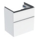 Geberit Waschtischunterschrank iCon 59,2x61,5x41,6cm, 2 L, w/l hgl/Gr. vc-1