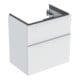 Geberit Waschtischunterschrank iCon 59,2x61,5x41,6cm, 2 L, we. ma/Gr we. ma-1