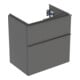 Geberit Waschtischunterschrank iCon 59,2x61,5x41,6cm, 2 Laden, la. m/la. ma-1
