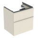 Geberit Waschtischunterschrank iCon 59,2x61,5x47,6cm, 2 L, sa hgl/Gr. sa ma-1