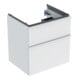 Geberit Waschtischunterschrank iCon 59,2x61,5x47,6cm, 2 L, we. ma/Gr we. ma-1