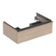 Geberit Waschtischunterschrank iCon 74x24,7x47,6cm, Eiche/Griff lava matt-1