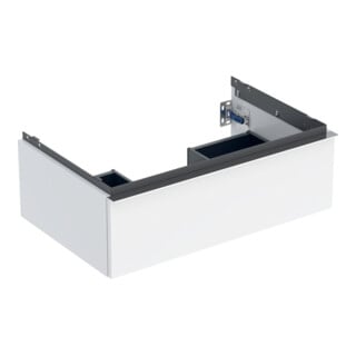 Geberit Waschtischunterschrank iCon 74x24,7x47,6cm, w/lack. hgl/Gr. vc