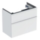 Geberit Waschtischunterschrank iCon 74x61,5x41,6cm, 2 L, we. ma/Gr we. ma-1