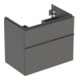 Geberit Waschtischunterschrank iCon 74x61,5x47,6cm, 2 Laden, la. m/la. matt-1