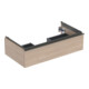 Geberit Waschtischunterschrank iCon 88,8x24,7x47,6cm, Eiche/Griff lava matt-1