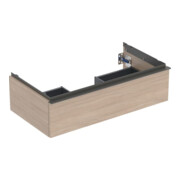Geberit Waschtischunterschrank iCon 88,8x24,7x47,6cm, Eiche/Griff lava matt