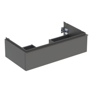 Geberit Waschtischunterschrank iCon 88,8x24,7x47,6cm, lava matt/lava matt