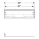 Geberit Waschtischunterschrank iCon 88,8x24,7x47,6cm, w/lack. hochglänzend