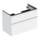 Geberit Waschtischunterschrank iCon 88,8x61,5x47,6cm, 2 L, w/lack. hochgl.-1