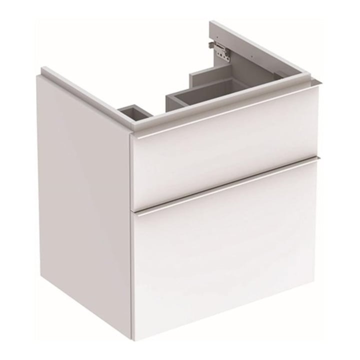 Geberit Waschtischunterschrank iCon 890 x 620 x 477 mm Lack weiß hochglanz
