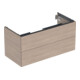 Geberit Waschtischunterschrank One 103,6x50,4x47cm, Eiche/Mela Holz, 2 L-1