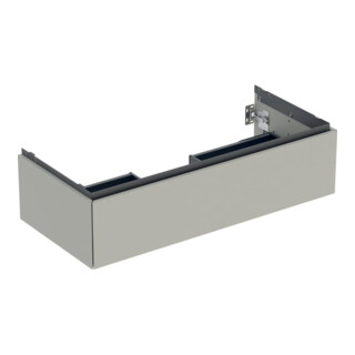 Geberit Waschtischunterschrank One 103,6x50,4x47cm, greige/lackiert m, 1 L