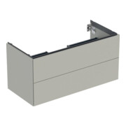 Geberit Waschtischunterschrank One 103,6x50,4x47cm, greige/lackiert m, 2 L