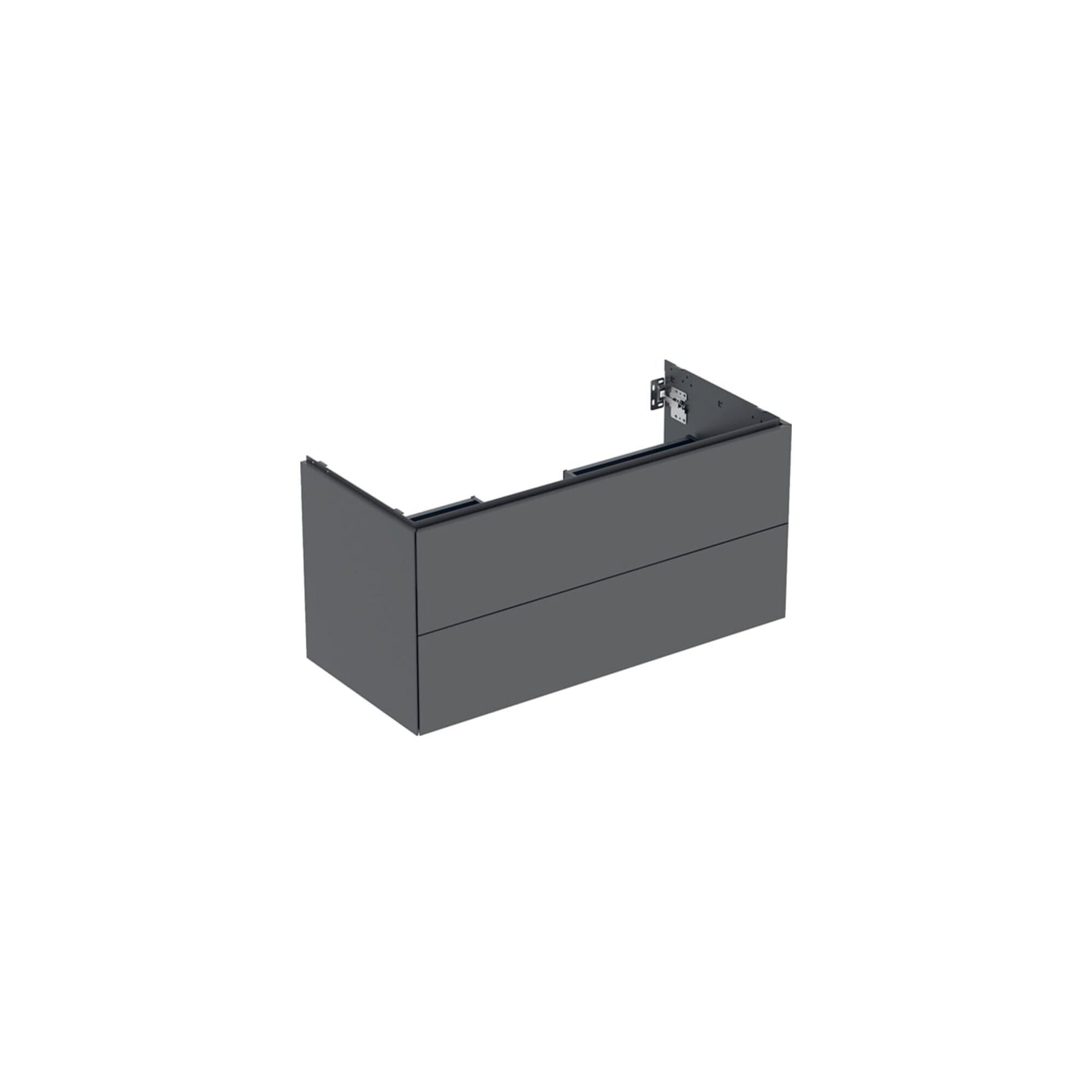 Geberit Waschtischunterschrank One 103,6x50,4x47cm, lava/lackiert m, 2 L