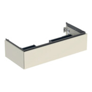 Geberit Waschtischunterschrank One 103,6x50,4x47cm, sand-grau/l hg, 1 Laden