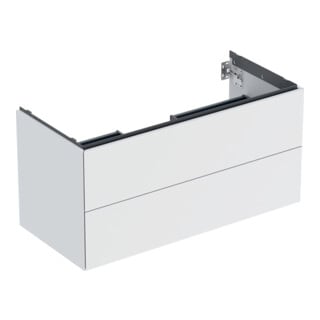 Geberit Waschtischunterschrank One 103,6x50,4x47cm, w/lack. ma, 2 Laden