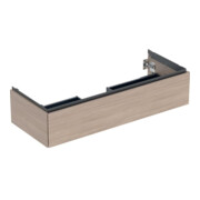 Geberit Waschtischunterschrank One 118,4x50,4x47cm, Eiche/Mela Holz, 1 L