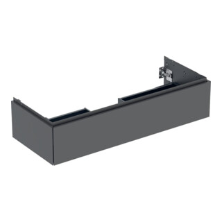 Geberit Waschtischunterschrank One 118,4x50,4x47cm, lava/lackiert m, 1 L