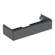 Geberit Waschtischunterschrank One 118,4x50,4x47cm, lava/lackiert m, 1 L